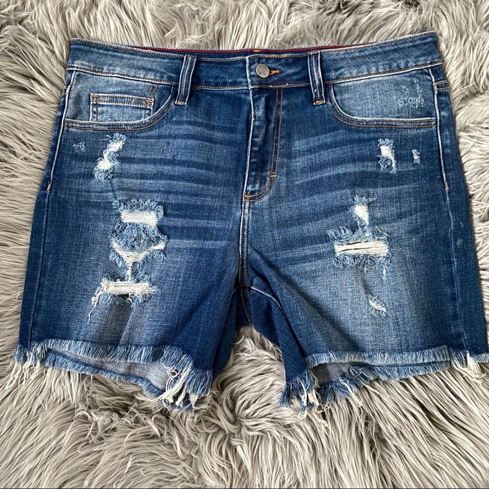 Carly Jean Los Angeles Denim Shorts
